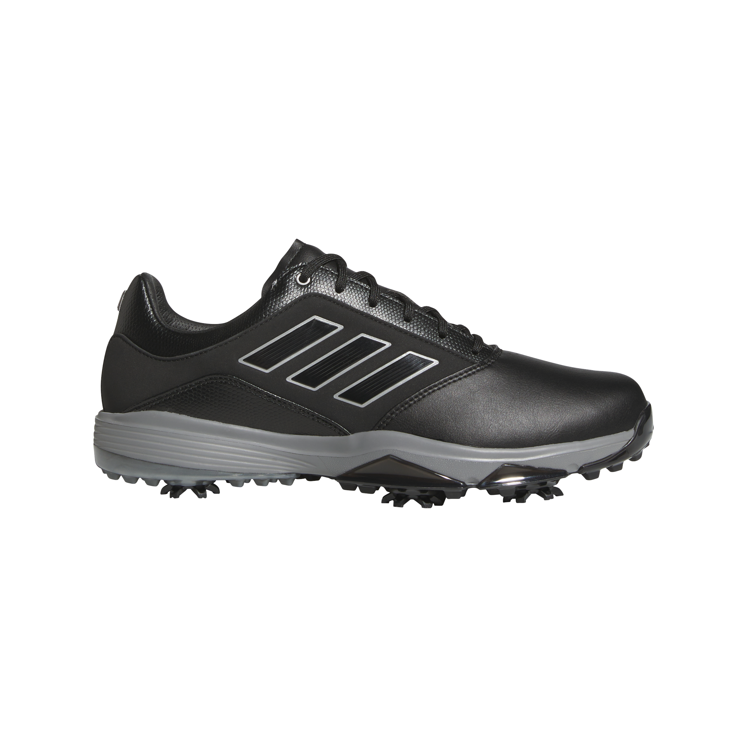Men's SwingDrive Spiked Golf Shoe - Black | ADIDAS | Golf Shoes